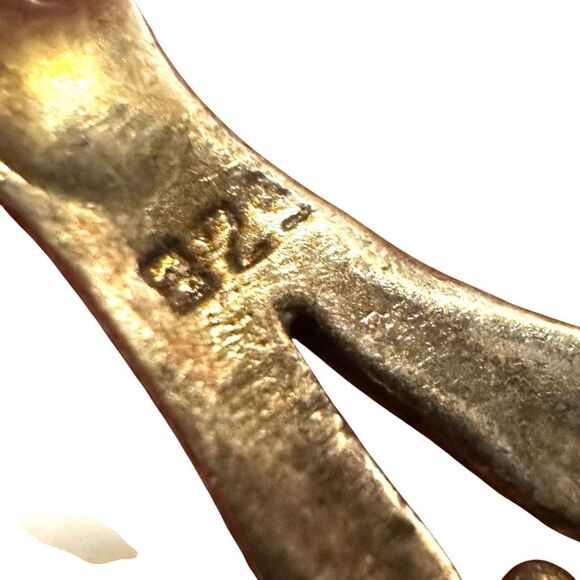 Art Deco Onyx and Marcasite Sterling silver earrings - Picture 5 of 9